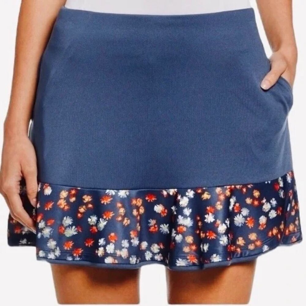 NWT Callaway Tru-Sculpt Opti-Dri Active Golf Sport Skort Floral Large L